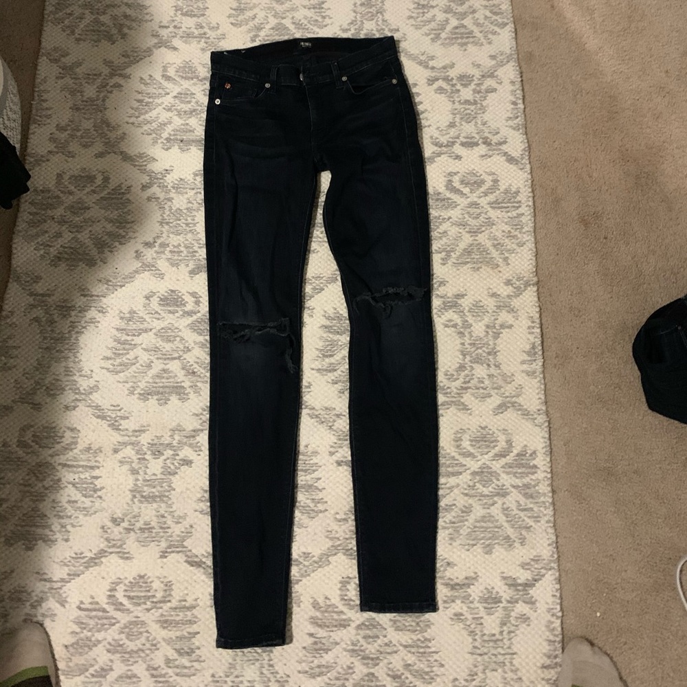 Hudson ripped jeans